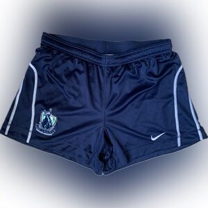 NIKE athletic soccer blue shorts St Louis Scott Gallagher ladies LARGE